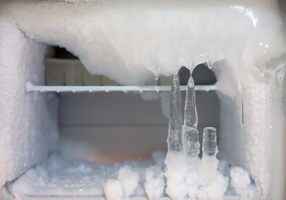 Cách khắc phục tủ lạnh bị đóng tuyết