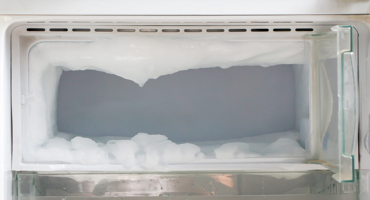 Cùng tìm hiểu về tình trạng tủ lạnh bị đóng tuyết