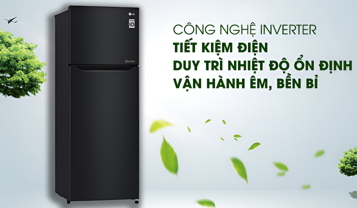 Tủ lạnh LG GN-B222SQBB là một trong các mẫu tủ lạnh có thiết kế nhỏ gọn phù hợp với không gian nhỏ hẹp